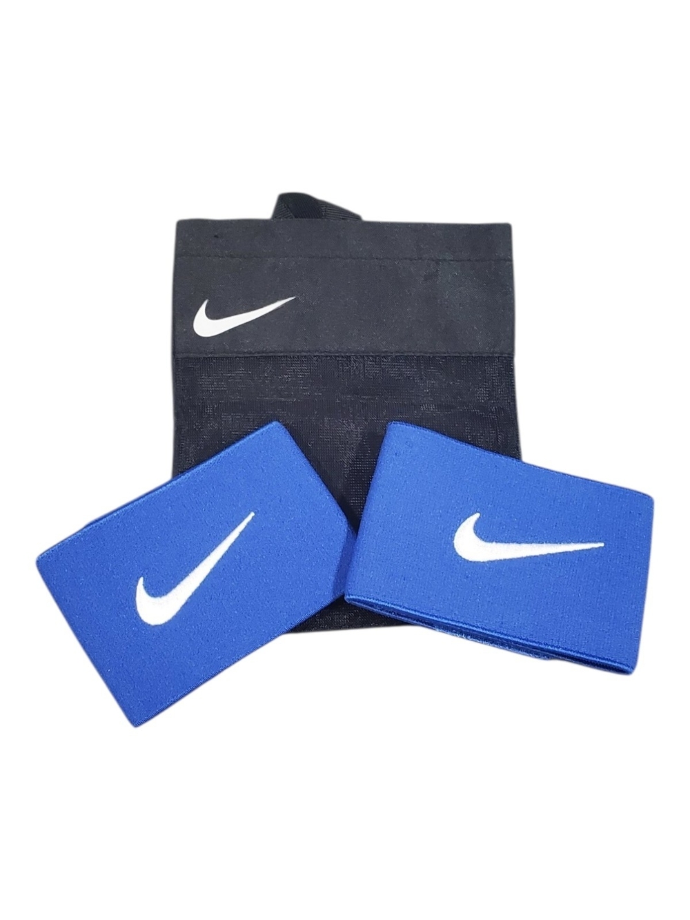 Nike Royal blue shin guard stays, NWOT